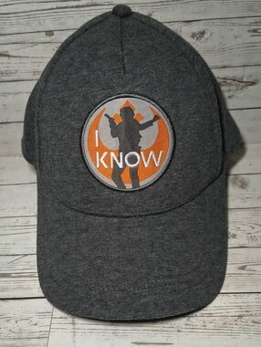 Han Solo "I Know" Star Wars Disney Parks Exclusive Adjustable Baseball Hat Adult